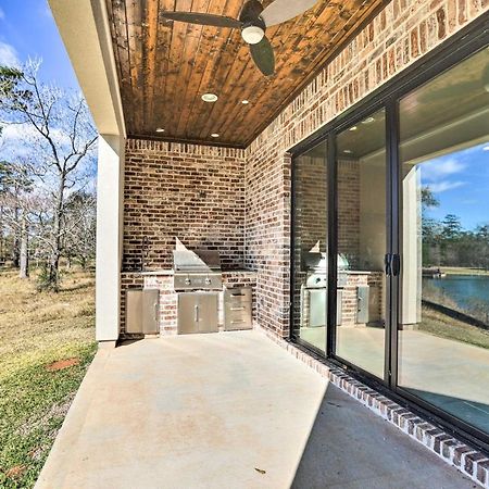 Modern Lake Conroe Escape With Grill And Boat Slip! Villa Montgomery Exterior photo