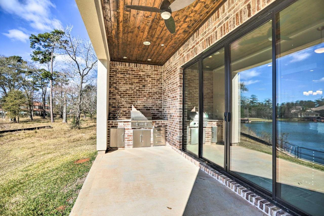 Modern Lake Conroe Escape With Grill And Boat Slip! Villa Montgomery Exterior photo