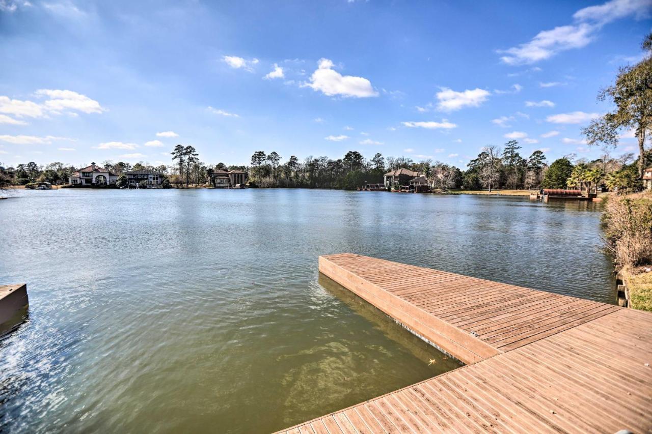 Modern Lake Conroe Escape With Grill And Boat Slip! Villa Montgomery Exterior photo